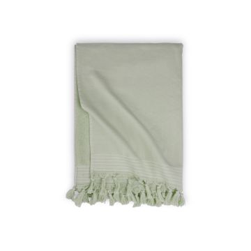 Soft Cotton hamamdoek/fouta 100x180cm jade