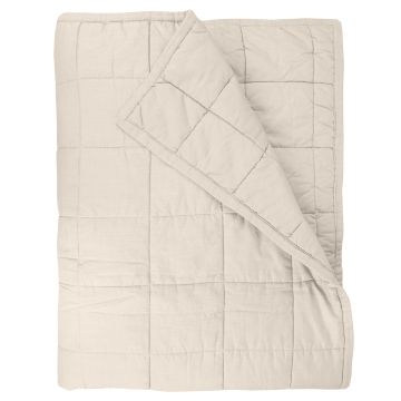 Luxury Touch plaid 240x260cm crème