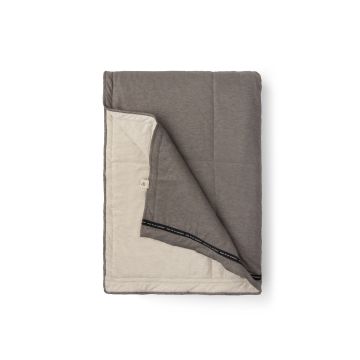 Soft Jersey plaid 130x180cm taupe/zandkleur