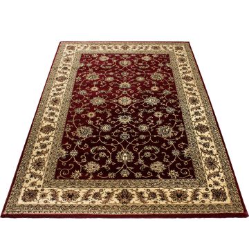 Marrakesh Layla vloerkleed laagpolig rechthoek 200x290cm rood