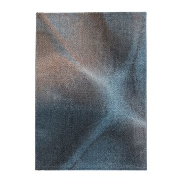 Efor Galax vloerkleed laagpolig loper 80x250cm blauw