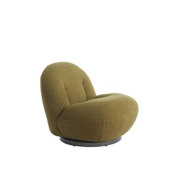 GUMACA fauteuil bouclé (lus) 90x77x72cm groen