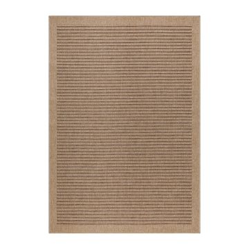 Dhaka Pohel binnen- & buitenkleed rechthoek 280x370cm jute zwart