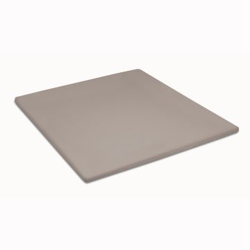 Cinderella topper hoeslaken 140x200/210cm jersey taupe (tot 15cm)