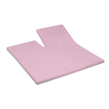 Cinderella Weekend enkele splittopper hoeslaken 180x210cm katoen candy roze (tot 15cm)