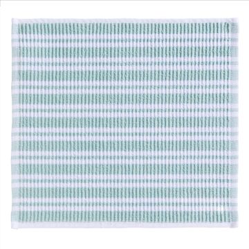 DDDDD Classic Stripe vaatdoek 30x30cm pastel groen (4 stuks)