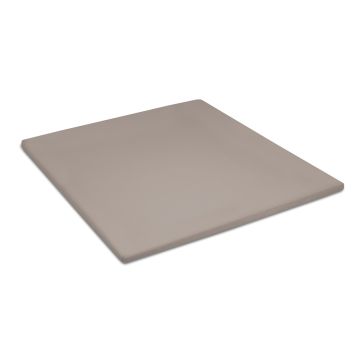 Cinderella Weekend topper hoeslaken 90x200cm katoen taupe (tot 15cm)