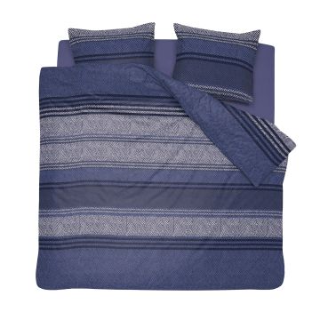 Cinderella Astor Lits-jumeaux XL dekbedovertrekset 260x220cm katoen jeans blauw