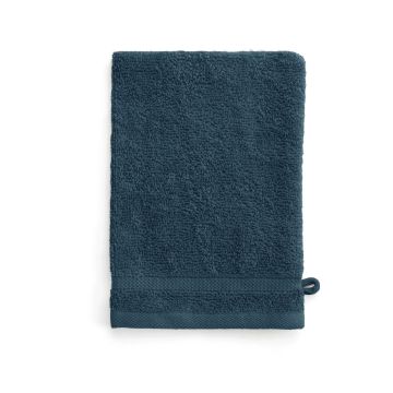 Bath Basics washand 16x21cm donkerblauw (4 stuks)