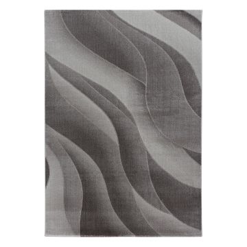 Costa Golf vloerkleed laagpolig rechthoek 80x150cm bruin