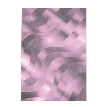 Costa Roly vloerkleed laagpolig rechthoek 160x230cm roze