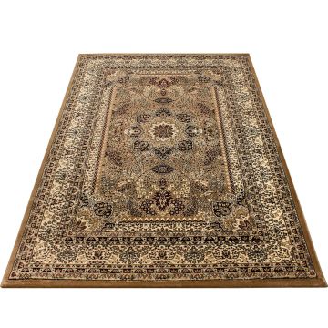 Marrakesh Berber vloerkleed laagpolig rechthoek 240x340cm beige