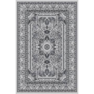 Marrakesh Berber vloerkleed laagpolig rechthoek 240x340cm grijs