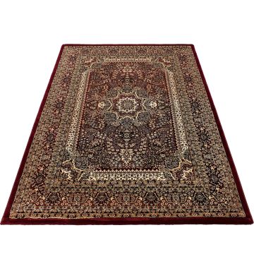 Marrakesh Berber vloerkleed laagpolig rechthoek 240x340cm rood