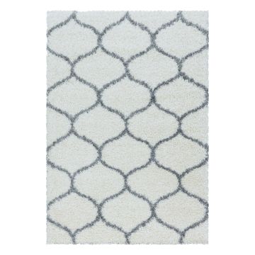 Salsa Shaggy vloerkleed hoogpolig rechthoek 280x370cm crème