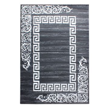 Miami Henna vloerkleed laagpolig rechthoek 140x200cm grijs
