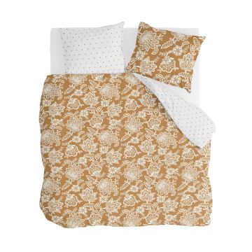 Country Love dekbedovertrek 200x220cm cognac