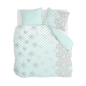 Dreamy Dots dekbedovertrek 200x220cm licht blauw