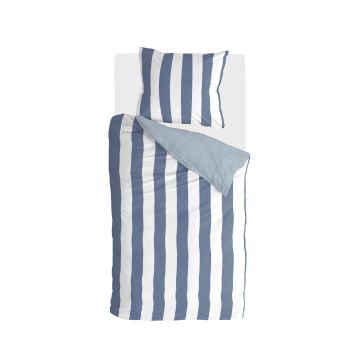 Everline dekbedovertrek 155x220cm blauw