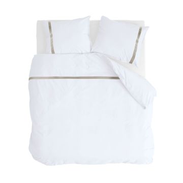 Timeless Chic dekbedovertrek 200x200cm wit