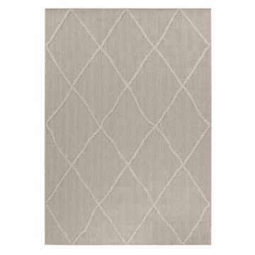 Patara Baka buitenkleed laagpolig rechthoek 200x290cm beige